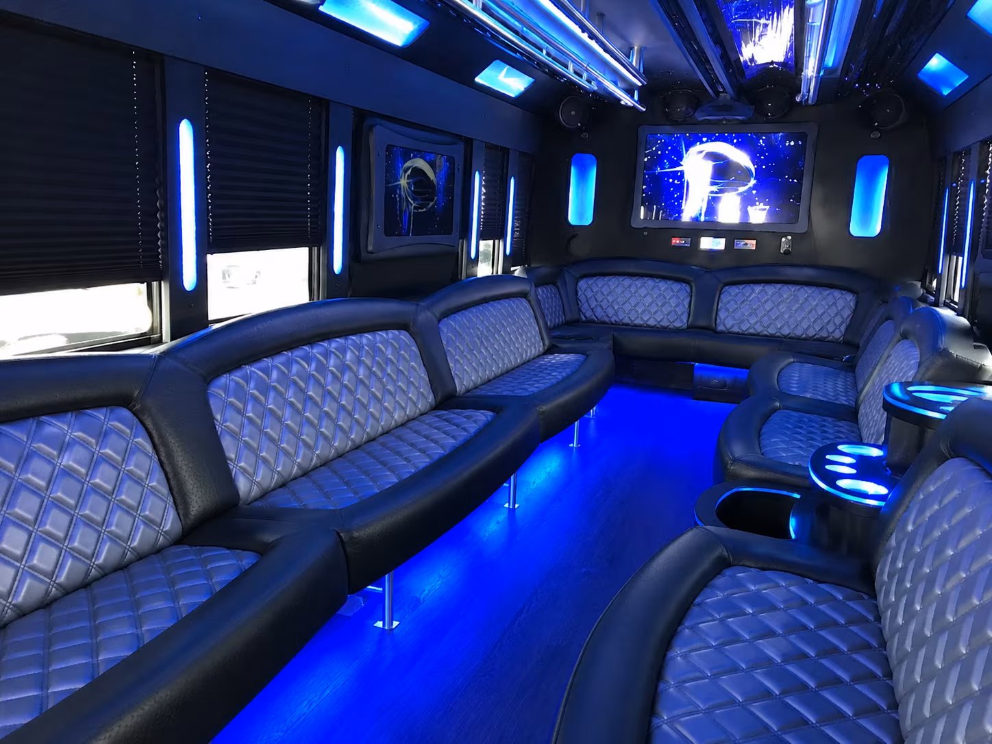 across ventura california party bus rental