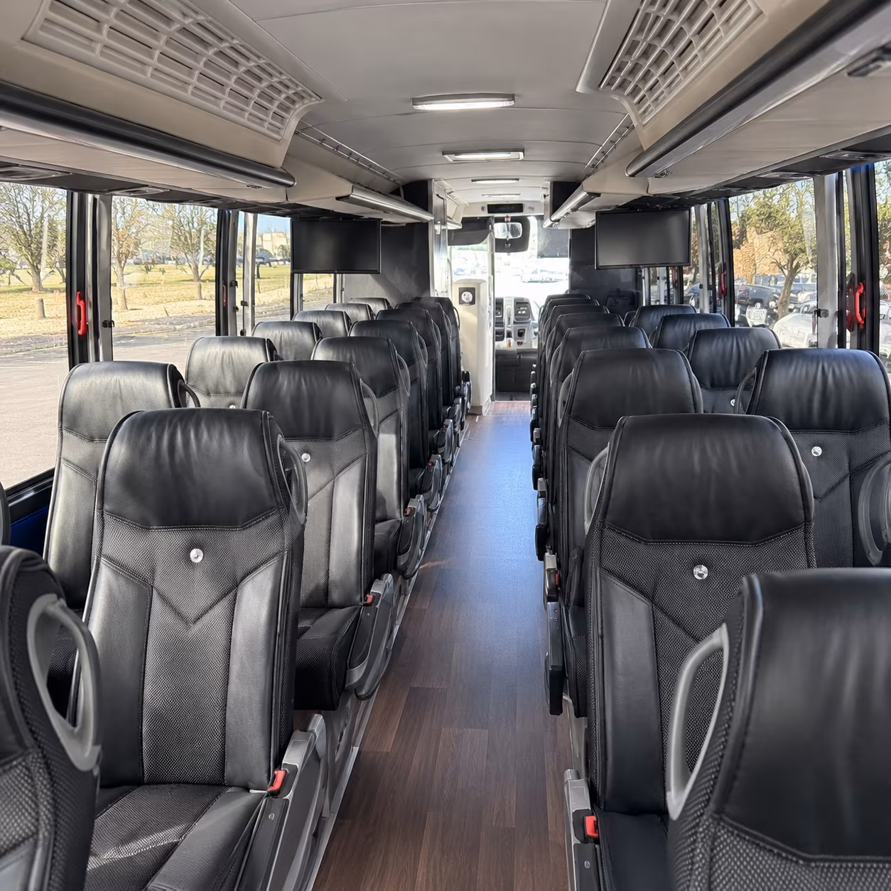 ventura charter bus interior