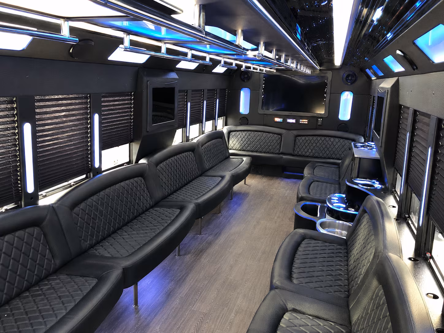 we make it easy to find a party bus for concert nights in downtown ventura