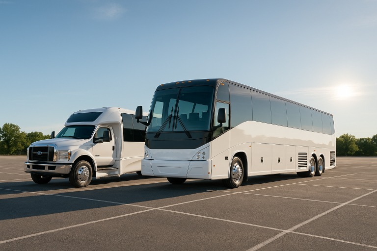 Charter Bus in Ventura